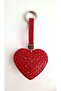 Gift Zircon Stone Red Heart Keychain (12.5 cm)