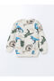 Lcw Baby Crew Neck Printed Baby Boy Sweatshirt and Sweatpants 2-Pack (W5) - 4