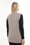 Thick Woolen Winter Knitwear Buttoned Mother Vest with Pockets - 3
