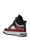 001 Orthopedic Unisex Children's Black/Red High Top Sneaker - 3