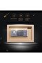 Original For Deli Home Office Hotel Mini Electronic Security Lock Box Wall Cabinet Safety Box (Black - 4