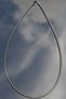 Steel Italian Round Snake Necklace 4 mm Silver Color |   Non-Tarnishing, Unisex, 2 Years Warranty - 3