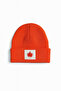 Unisex Orange (1-5 Years Old) Ribbed 100% Cotton Beanie Neck Collar Set (Launch Price) - 3