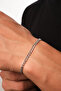 Steel Classic Thick Men's Chain Bracelet 4mm Non-Tarnish 20cm - 2