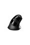 ماوس لاسلكي مريح MP-V03W - تصميم عمودي، مستقبل مزدوج (USB-A/C)، أسود - 2