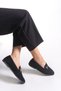 Winlayna Women's Ballet Flats 0012093 Black Suede - 5