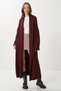 Oversize Long Knitwear Cardigan Ldd0129 Bordo