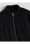 Two Mt Shop Quality Lcw Kids Black Stand Collar Boys' Coat - 2