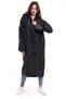Black Color Standard Size Thick Raincoat
