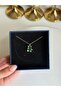Gema Damla Green Stone Necklace