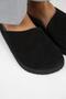 Ateshi Women's Leather Genuine Leather Flat Sabo Black Slippers - 4