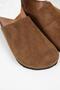 Ruzqahi Women's Leather Genuine Leather Flat Sabo Tan Slippers - 3