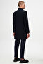 Slim Fit Lacivert Palto - 6