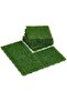 OneDcor Interlocking Artificial Grass Tiles – 30x30 cm Snap-Together Turf Mats (9 Pcs) - 6