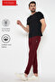 Joggers in Wine Color - Cotton - 2