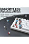 لوحة مفاتيح ميكانيكية للألعاب، 68 مفتاحًا، مفتاح أحمر/أزرق، إضاءة RGB، لغة عربية، سلكي USB Type C -RedSwitch - 8