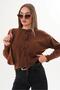 Women's Bow Embroidered Buttoned Knitwear Knitted Cardigan - 4