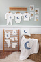 11 Piece Cute Ay Dede Printed Newborn Hospital Discharge Set 100% Cotton