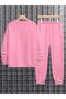 Unisex Daily 3 Thread Comfortable Teddy Bear Printed Winter Thick Bottom Top Tracksuit Set - 2