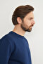 3 Thread Basic Crew Neck Sweatshirt - 7