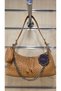 Dsn Imported Knitted Women's Shoulder Bag with Chain Strap Detail