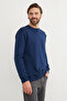 3 Thread Basic Crew Neck Sweatshirt - 2