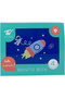 4-Compartment Space Theme Bento Box for Kids