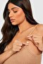 Special Milk Coffee Camisole Breastfeeding Top and Bottom Set for Mothers - 3