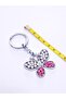 Keychain Bag Accessory Coral Stone Butterfly Keychain Accessory - 3