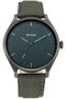 Men Nylon Neo Analog Green Dial Watch-1802NL02/Nr1802NL02, Band Color-Green
