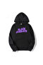 Black Sabbath Printed Cotton Long Sleeve Ribbed 3-Ply Hooded Rock Sweatshirt - 2