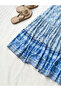 Women Blue Strappy Maxi Dress - 5
