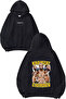 Chimaev Khamzat Design Printed Oversize Black Hooded Sweatshirt