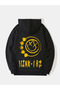 Blink Printed Cotton Long Sleeve Ribbed 3-Ply Hooded Rock Sweatshirt