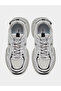 Women Grey Metallic Chunky Sneakers - 5