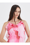 Ruffled Detail Strappy Maxi Dress - 4