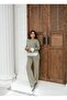 Women's Soft Cotton Fabric Shirt Garnished Bottom-Top Set