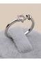 Rosastella Pink Zircon Stone Star Adjustable Ring - 3