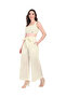 Solenne Linen Pants - CREAM - 3