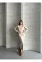 Women's Cotton Circular Neck Skirt Suit - 4