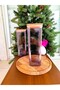 Kavera 2-Piece Wooden Lid Storage Container Smoked Color - 2100 ml - 8