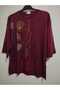 1st quality knitwear, shiny, three-quarter sleeve, relaxed fit, cotton sweater - 5