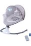 Wemart Baby Electric Rocking Chair Baby Swing Crib Smart Bluetooth Electric Cradle with Remote Contr