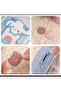 Sanrio Kawaii Transparent Cover Large Capacity Canvas Special Pencil Case Wallet Preschool Gift - 3