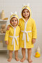 100% Cotton Embroidered Baby Kids Bathrobe Breathable Fabric - 4