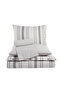 Natural Colors Yarn Dyed Natural Single Duvet Cover Set (with Elastic Sheet) - 3
