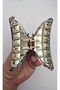 Korean Style Luxury Bone Pink Color Latch Buckle 9 cm - Stylish and Durable - 6