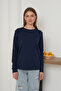 Interlock Fabric Long Sleeve Crew Neck Women's T-Shirt - 5