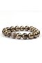 Pyrite Natural Stone Bracelet (10 mm) – Fearless Heart
