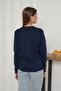 Interlock Fabric Long Sleeve Crew Neck Women's T-Shirt - 6